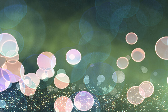 Warm Particles Motion Background